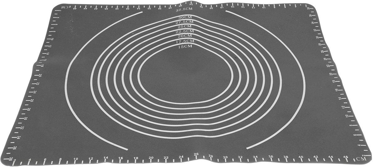 Dailygoods- Bakmat Antiaanbak - Siliconen Bakonderlegger - Flexibel en Robuust - Geschikt voor Oven en Magnetron - Afmetingen 50 x 40 cm - Herbruikbaar