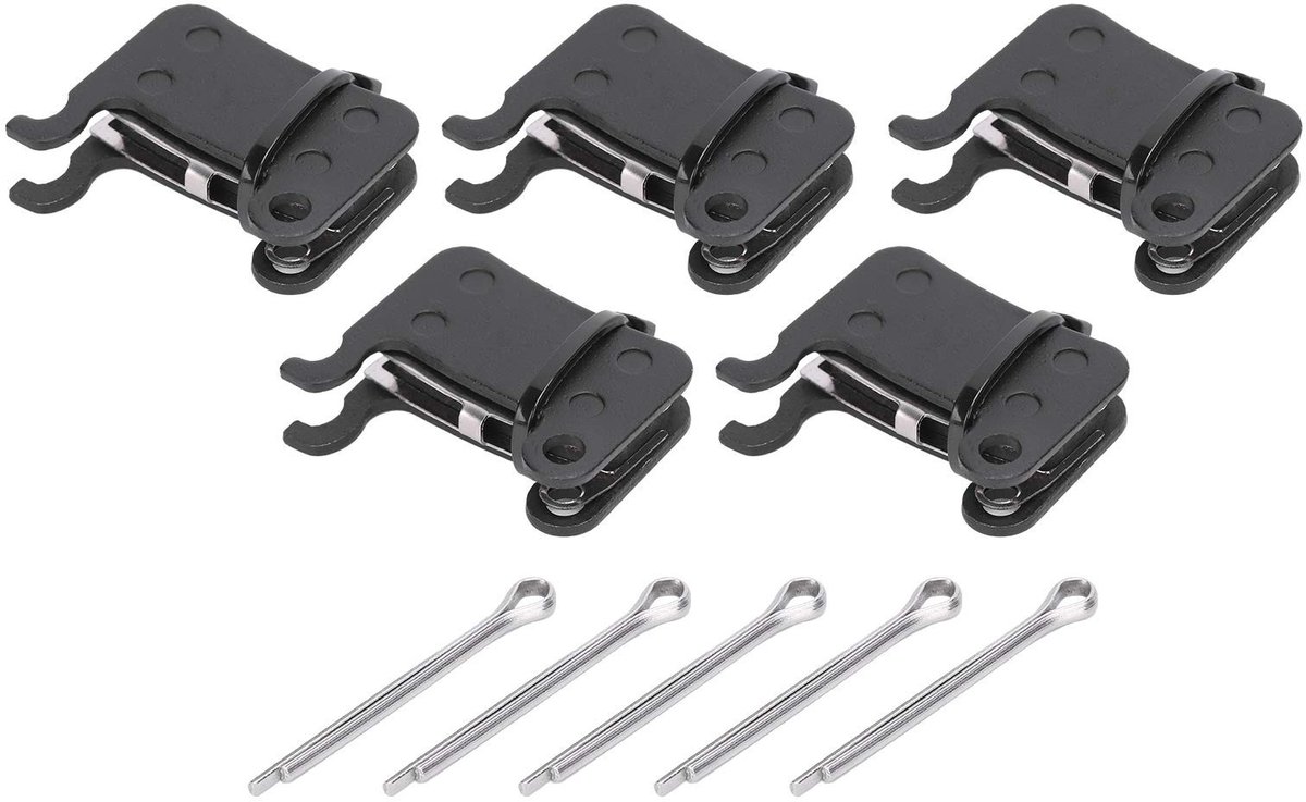 Dailygoods- Schijfremblokken Slijtvast - Remblokken Fiets - Hars/Semi-metalen - Hoge Prestaties - Geluidsarm - Stabiliteit