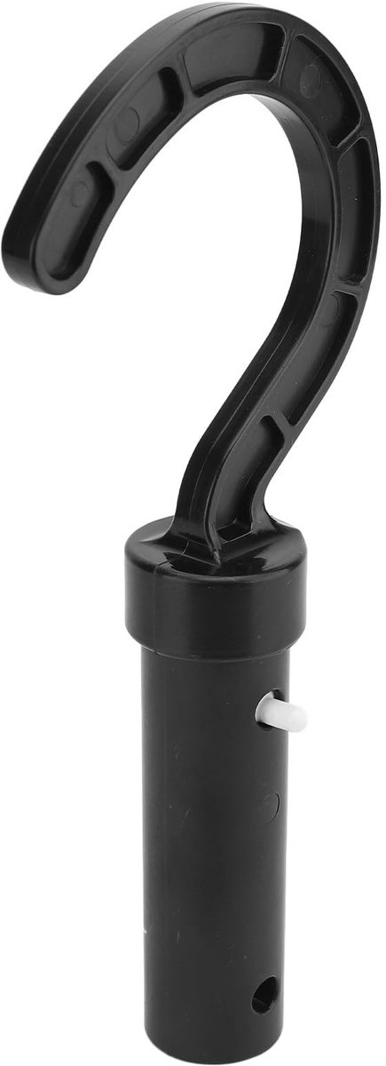 Dailygoods- Vacuümhaak Stevig - Universele Zwembadrobotreinigerhaak - ABS-Materiaal - Scheurbestendig - Eenvoudig te Installeren - Geschikt voor Telescopische Stokken - Zwembadhaak