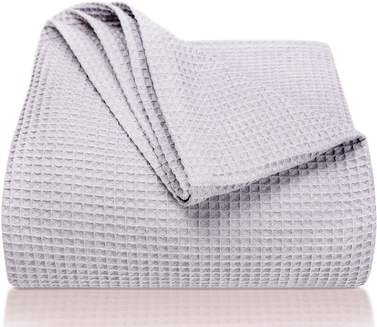 Dailygoods- Sprei 220 x 240 cm - Wafelpiqué - 100% Katoen - Lichte Deken - Bankdeken - Bedsprei - Premium Kwaliteit - Dekbedovertrek
