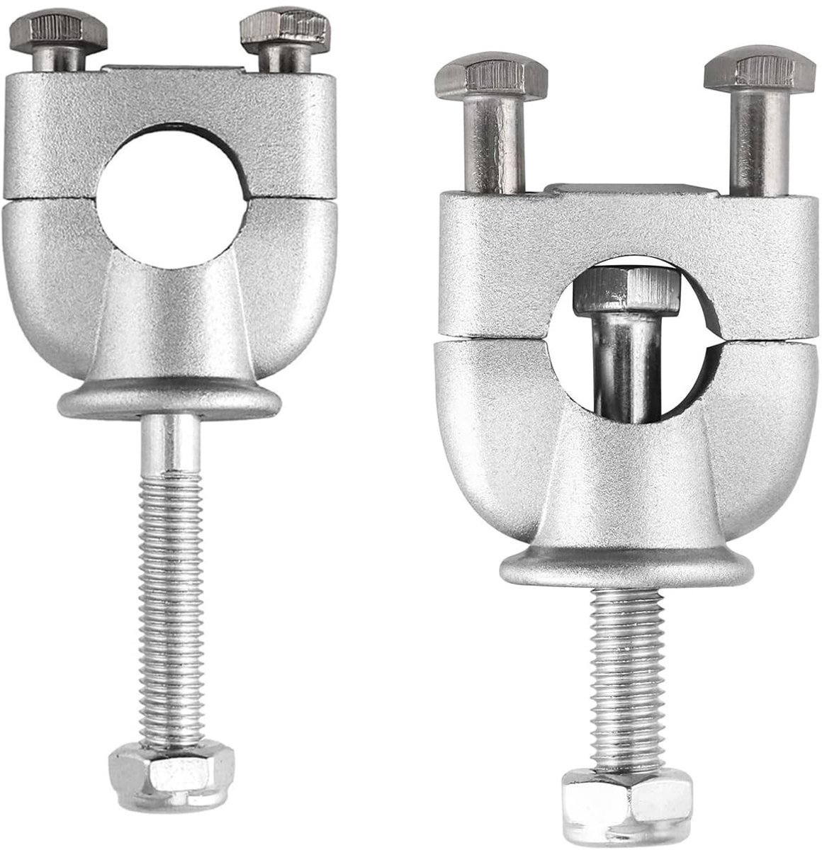 SOUQONE- Stuur Riser Universele Handvat Bars Mount Klem - 22mm Stuurverhoger - Motorfiets Stuurverhogers - ATV Off Road - Comfortabele Rijhouding - 2 Stuks