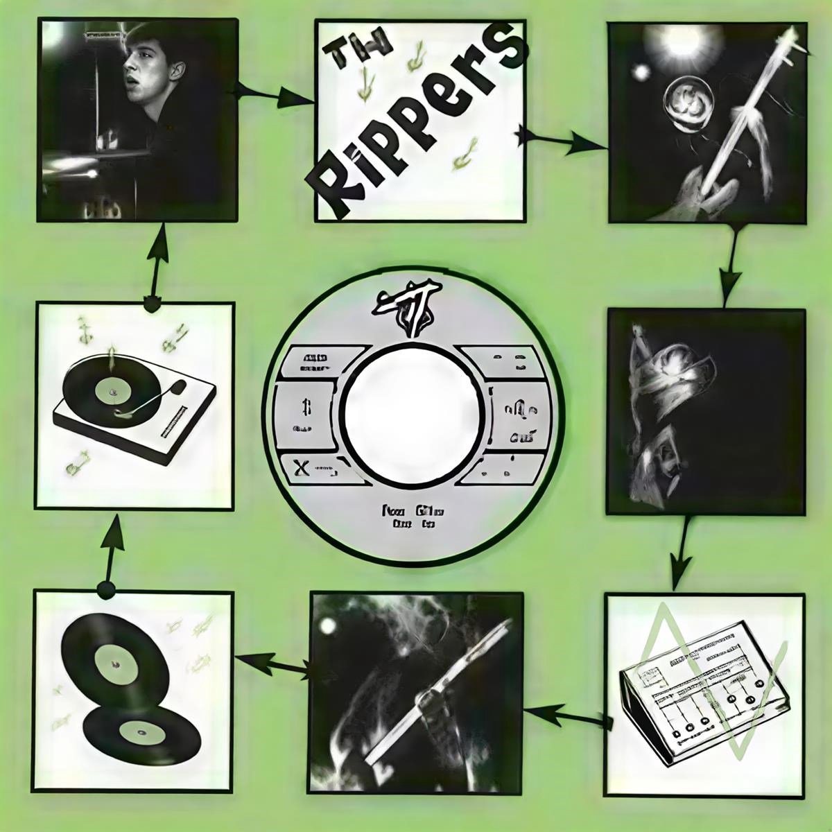 The Rippers - It's Not A Place For The Men (7" Single)