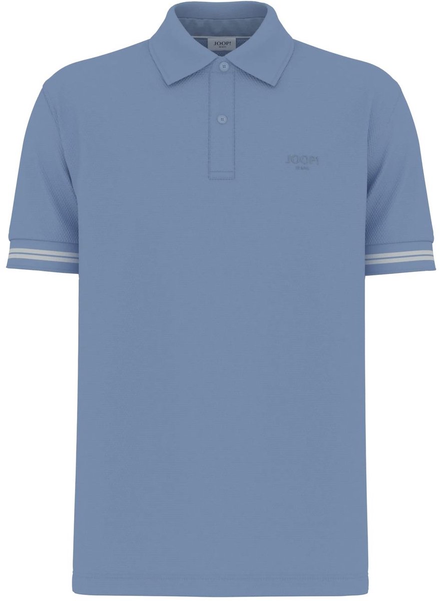 Joop! Heren Polo AMBROSIAN regular fit Blauw S Volwassenen