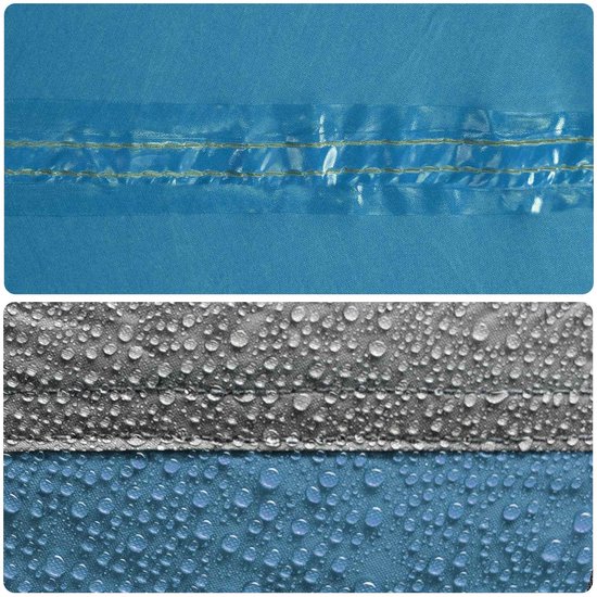 vidaXL - Achterklep - luifel - waterbestendig - 405 - x - 280 - x - 220 - cm - Blauw van Vidaxl — afbeelding 5