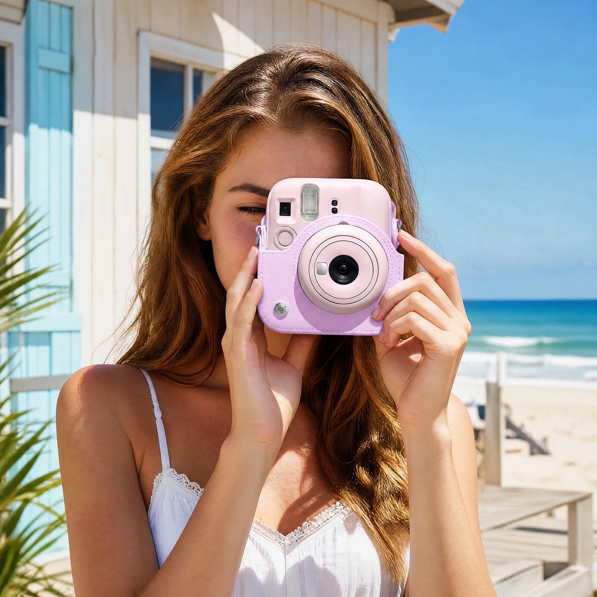 Fujifilm RHYTHMFLAME Instax Mini 13 Accessoireset - Pastelroze thumbnail 2