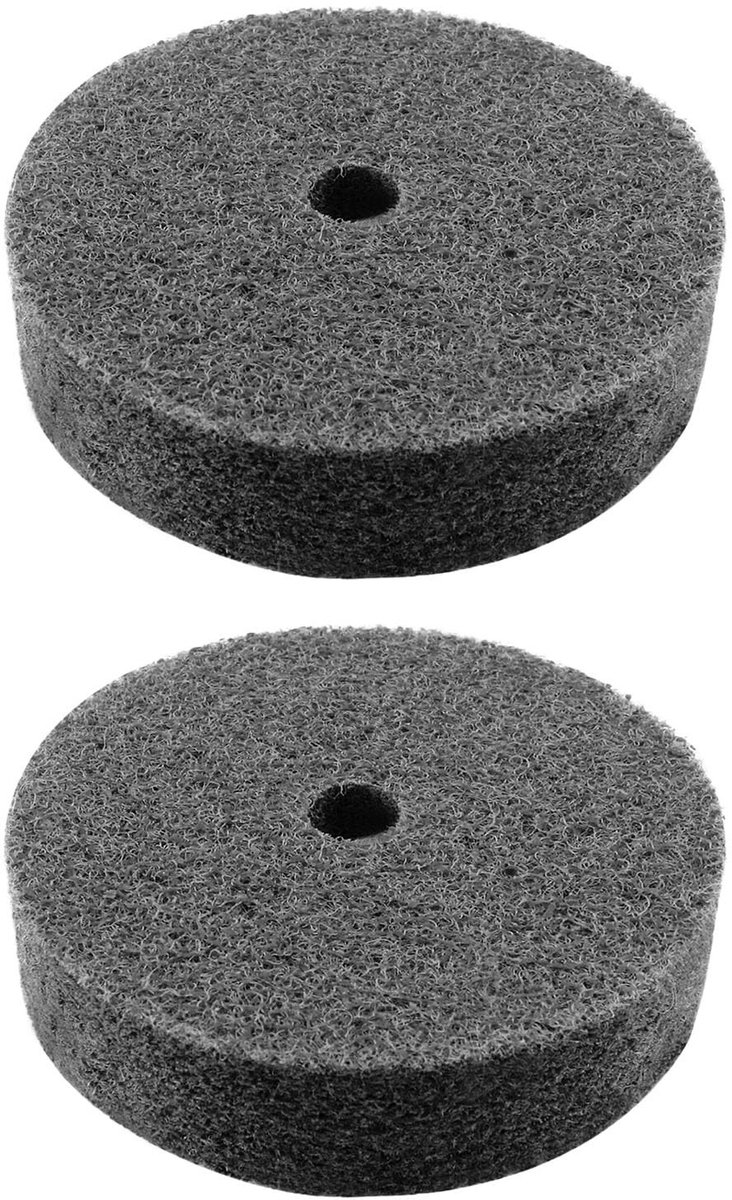 Dailygoods- Polijstwiel 75x20x10mm - Schuurpad - Schuurpapier - Fijn polijsten - Nylon vezel - Antiblokkerend effect