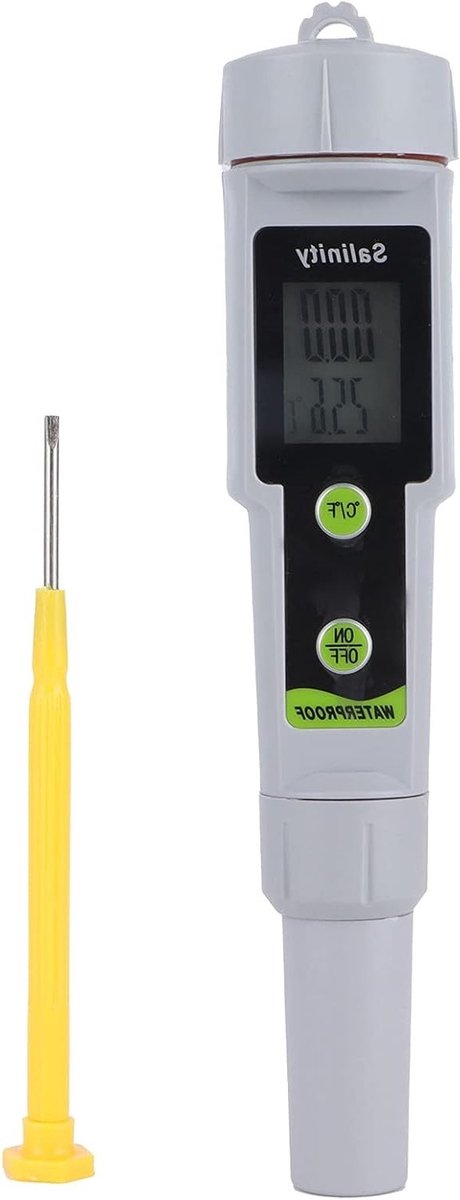Digitale Saliniteitstest Pen voor Nauwkeurige en Betrouwbare Metingen in Zeezout, Zwembaden en Laboratoria - Hoogwaardige ABS Materialen