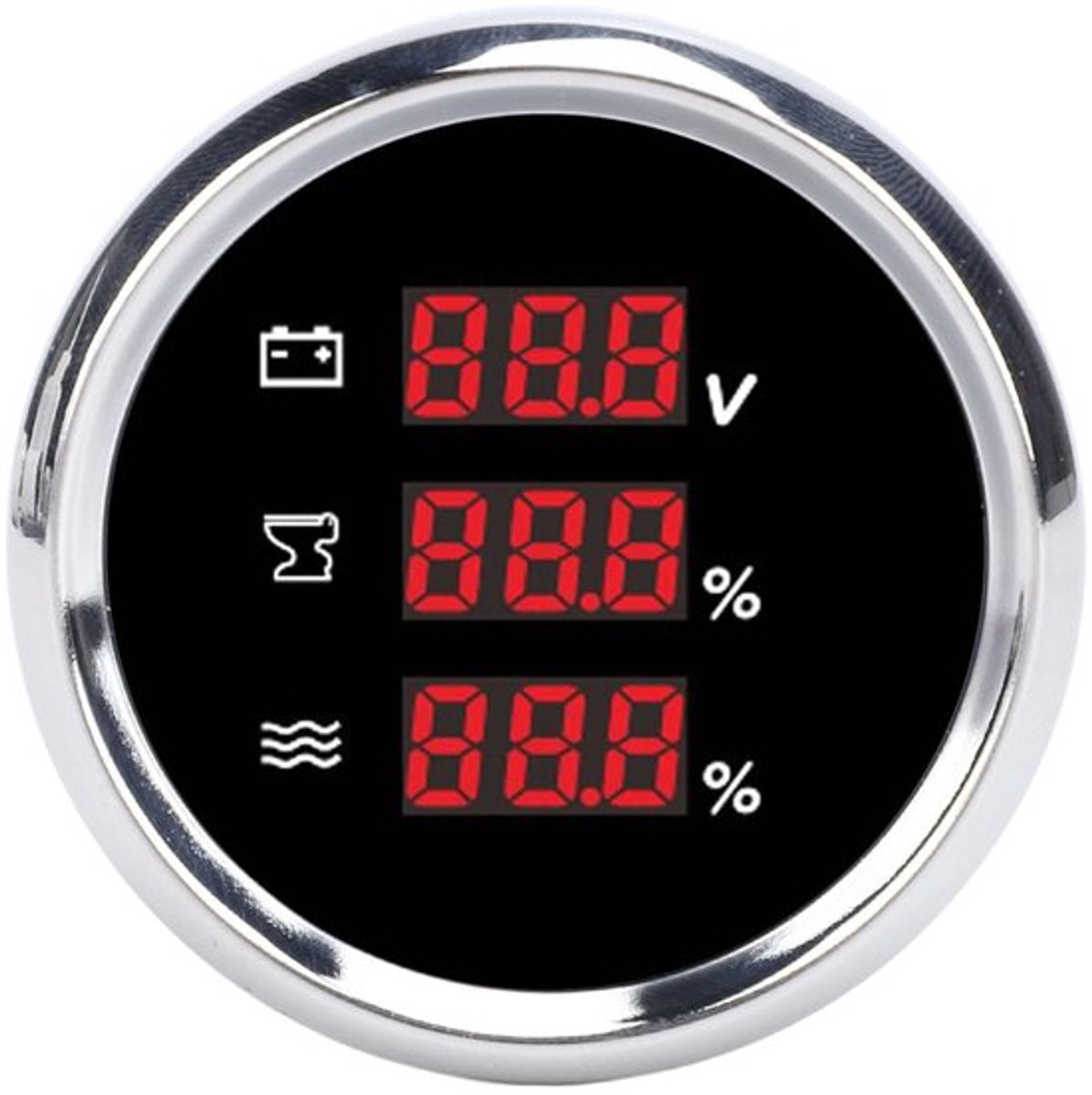 Allecto - Digitale Spanning - Rioolwaterniveaumeter - Waterdicht