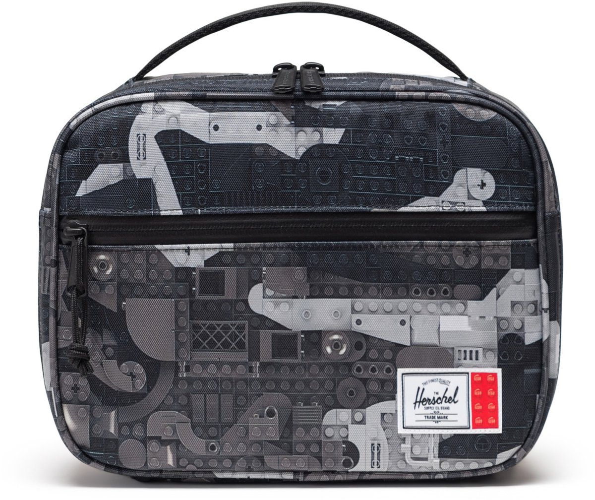 LEGO Pop Quiz Lunch Box | Abstract Bricks Black - 5 LITER