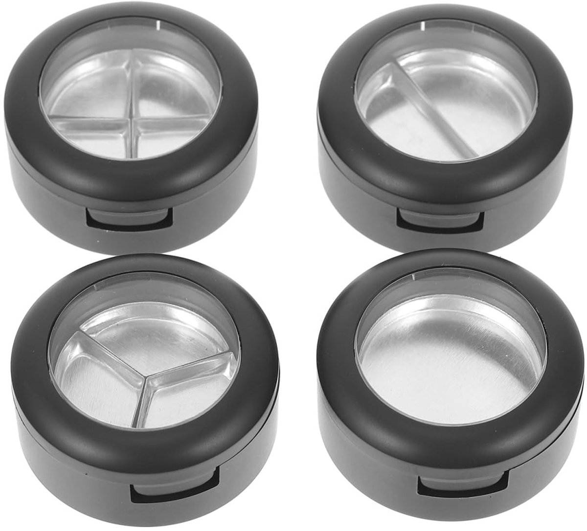 SMOAKEZ- Oogschaduwdoos compact - Make-up Organizer - Magnetische Houder - Draagbare Koffer - 8,5 x 8,5 x 3,8 cm - Duurzaam Materiaal - Make-updoos