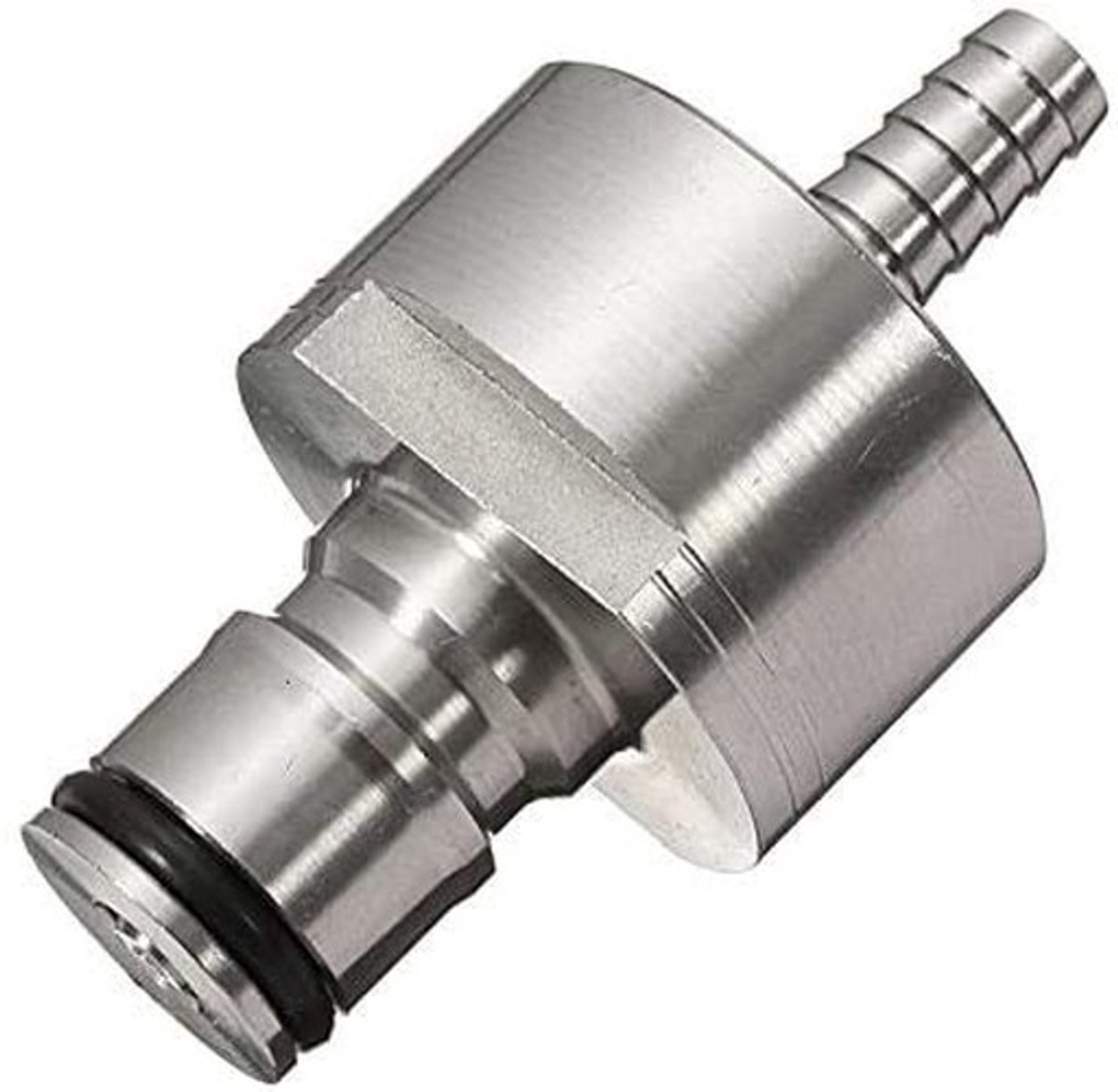VLEMICO- Carbonation Cap RVS - 5/16" Barb - Flesopener - Tegendruk Fles - Vullen naar Fruit Sap - Perfect voor Homebrew - Flesdop