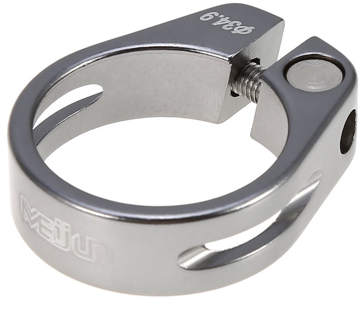 Dailygoods- Zadelpenklem 34,9 mm - Aluminiumlegering - Quick Unlock Clip - Fietsaccessoire - Zadelpen - Lichtgewicht ontwerp