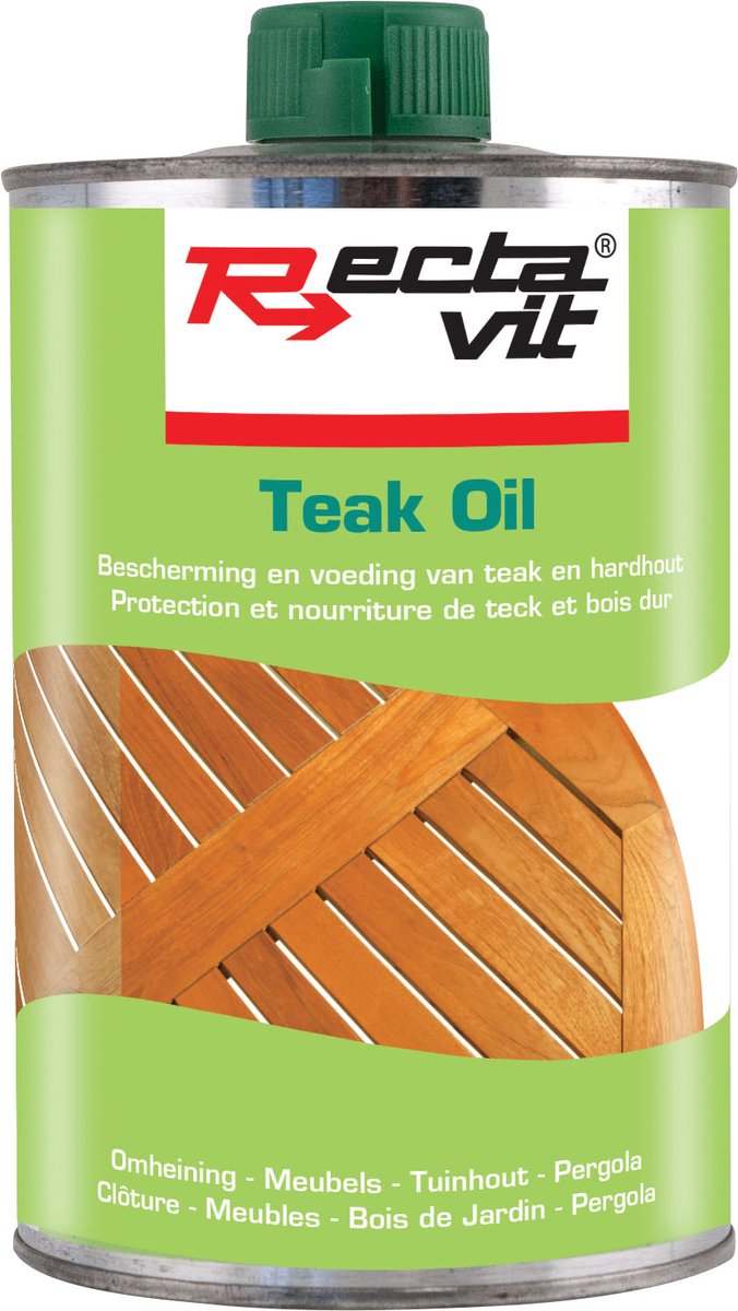 Rectavit teak oil -olie 1 liter