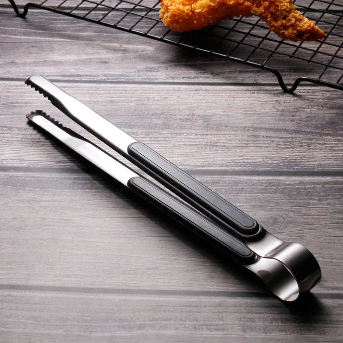 Multifunctionele roestvrijstalen grilltang - Steaktang