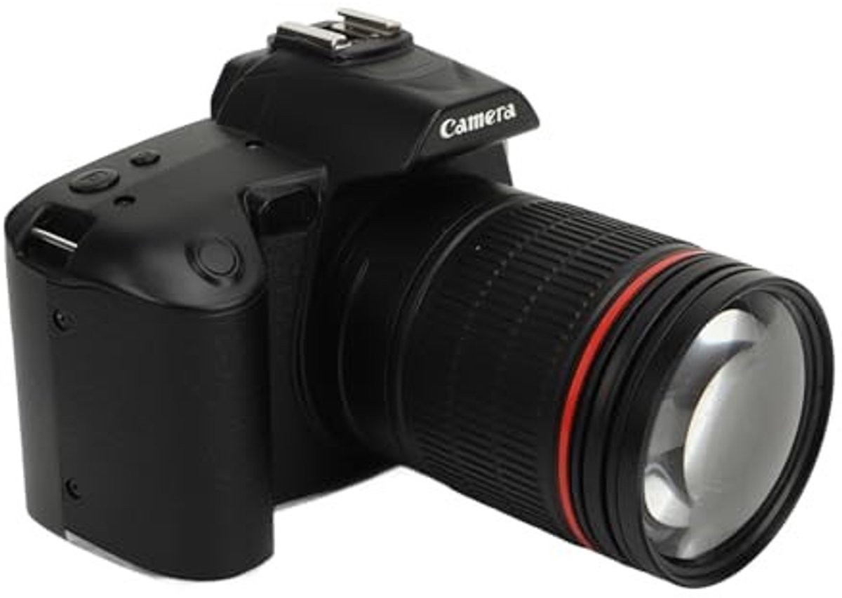 4K 64MP Digitale Camera met Nachtzicht, 16X Zoom en 120° Groothoek