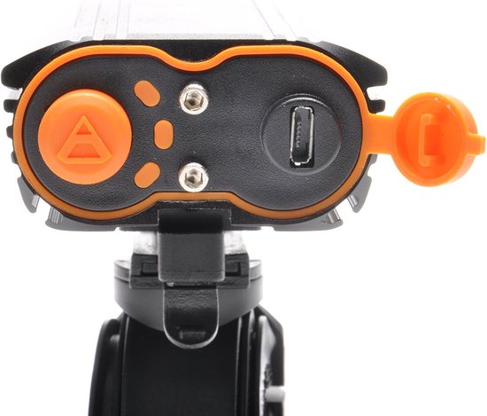 Fietslamp USB Oplaadbaar - Fietsverlichting Voorlamp - Veilig Fietsen - 2000 Lumen XM-L2 LED - 300 meter bereik - Zwart — afbeelding 2
