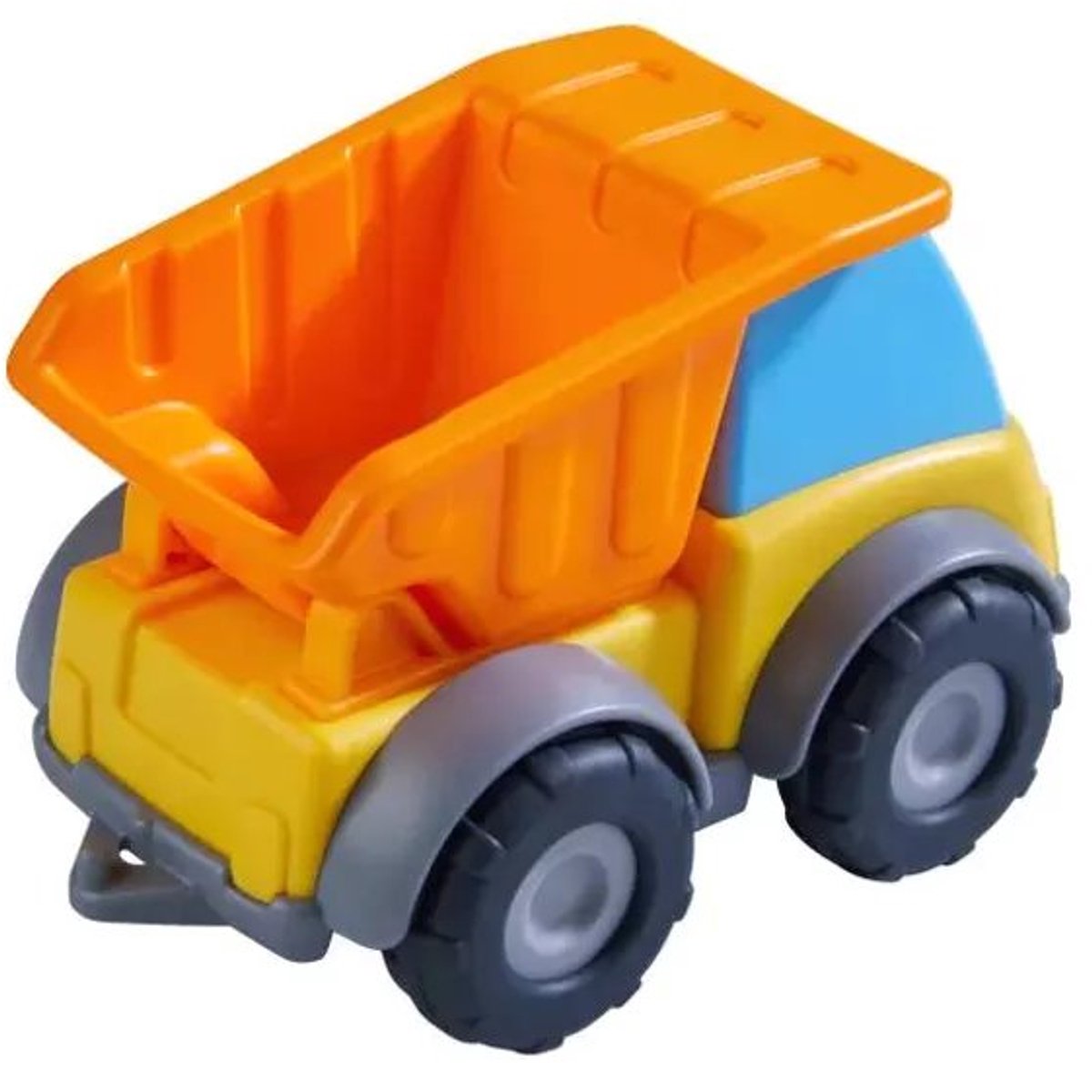 Haba speelgoedauto kiepwagen - kleurrijk speelgoedauto voor kinderen.