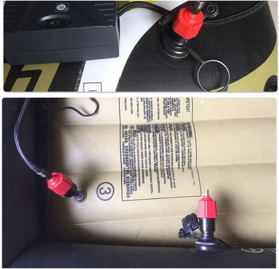 Opblaasbare Boot Ventiel Adapter - Kajak Pomp Adapter - Watersport Uitrusting - 4-in-1 Mondstuk Ontwerp van Merkloos — afbeelding 2