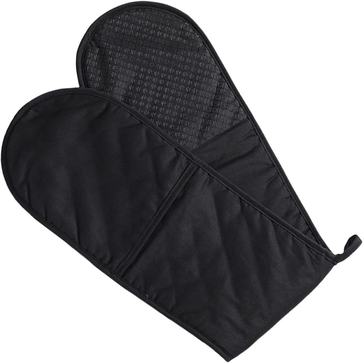 Dubbele Ovenwanten - Ovenhandschoenen Keuken - Veilig Bakken - Extra Lange Bescherming - 86 cm Lengte - Grijs