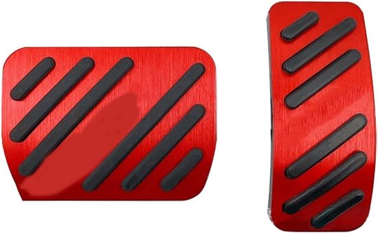 Pedaalhoezen Auto - Pedaalkussens Set - Verbeter Rijcomfort - Vergroot Contactoppervlak - 50 x 10 x 10 cm - Zilver — afbeelding 4