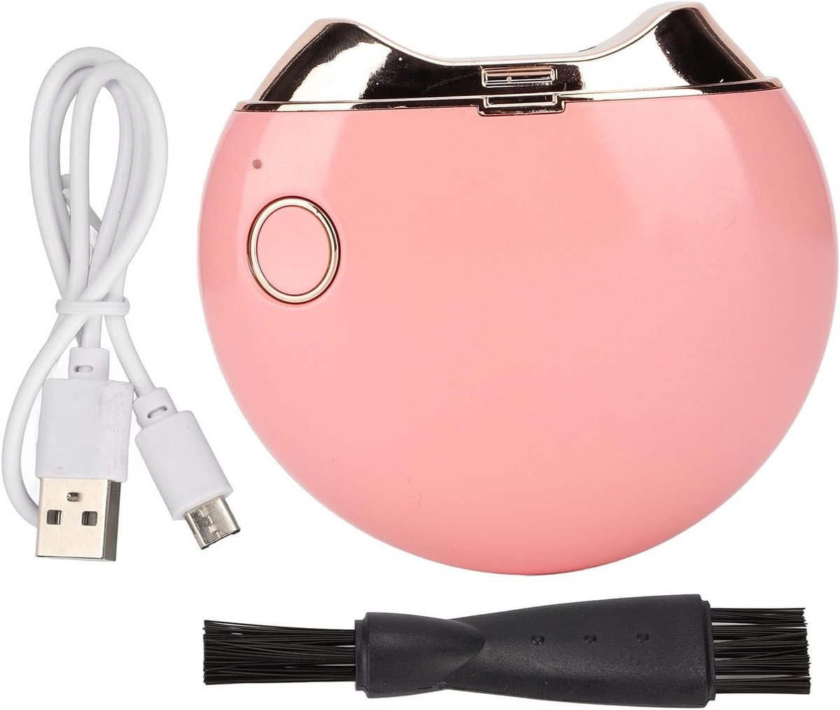 Automatische Nagelknipper met Splashbescherming, Oplaadbaar via USB voor Kinderen en Volwassenen, Roze Nagelverzorging