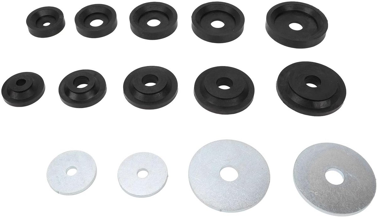 Set van Carbon Stalen Dimple Dies en Backing Discs voor Hydraulische Punchmachine - Perfect voor Sheet Metal Bewerking en Flared Holes