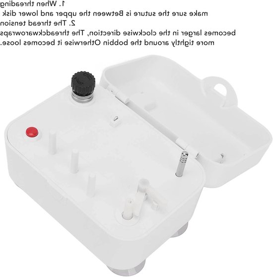 Draagbare Elektrische Spoelwinder met USB en Batterijvoeding - Stabiele Naaihulp met Zuignap en Eenvoudige One-Touch Bediening voor Thuisgebruik van Merkloos — afbeelding 5