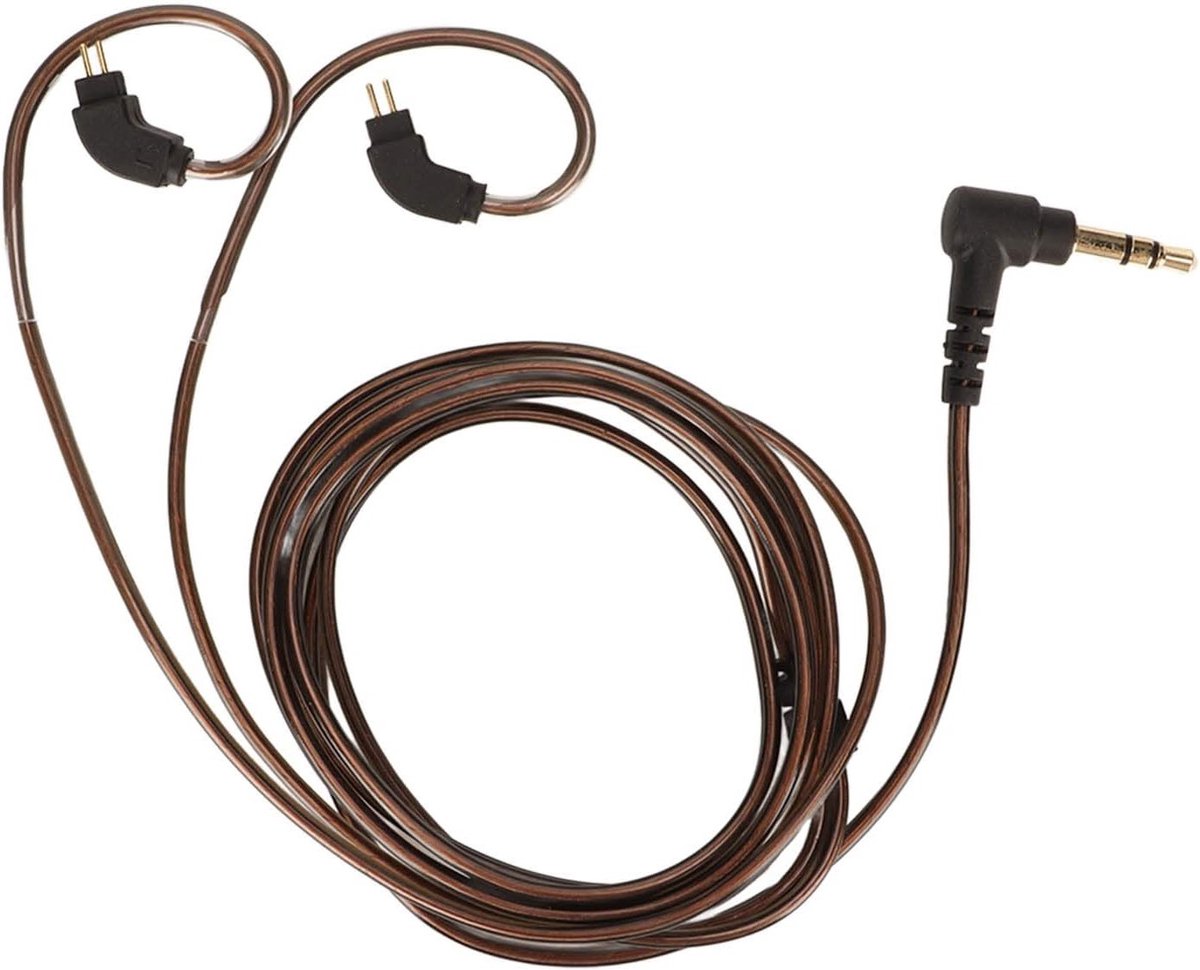 Vervangende oordopjes kabel voor Weston UE3X, UE18, W4R, UM3X en andere modellen, hoogwaardig, duurzaam en flexibel