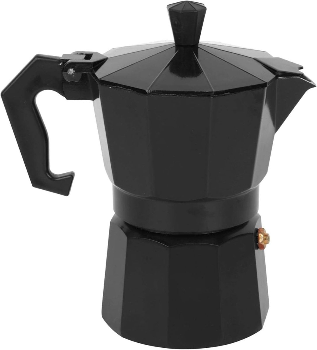 Espresso Maker voor Thuis en Kantoor, 3 Kops Aluminium Koffiezetter van 150ml voor Perfecte Espresso
