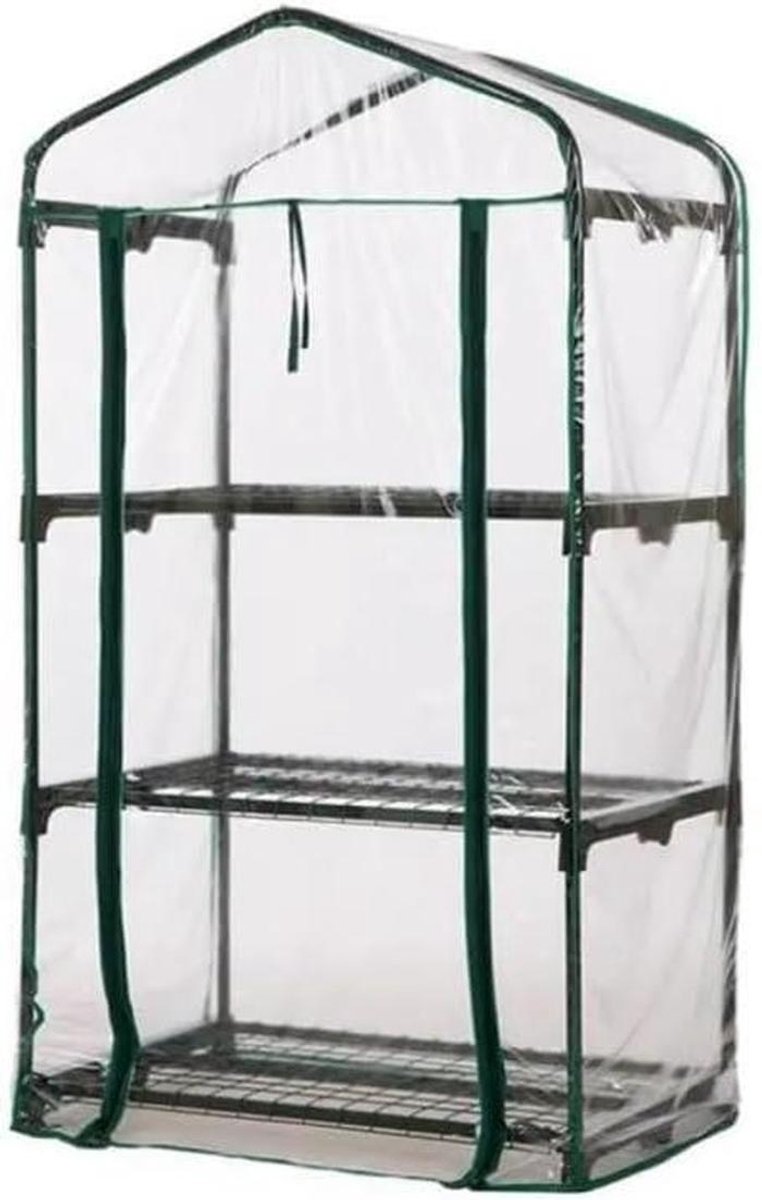 Kas Beschermhoes - Plantenhoes - Planten Beschermen - Waterdicht UV-bestendig - 124 x 68 x 48 cm - Transparant