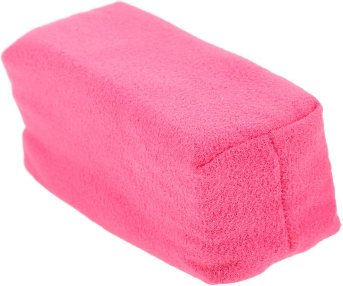 Wax Applicator Pad - Polijstspons Auto - Auto Onderhoud - Krasvrij Resultaat - 8.5x4x4 cm - Roze