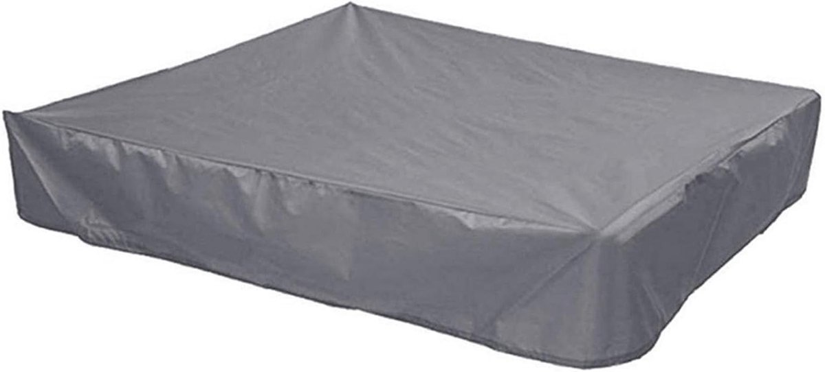 Zandbakhoes - Stofhoes Tuin - Buiten Spelen - Waterdicht Oxford Materiaal - 120x120x20 cm - Grijs