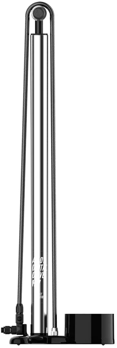 Lezyne Alloy HV Digital Floor Drive Vloerpomp - Vloerpomp - Extra lang - Manometer - 3,5" inch - Stevige slang - Staande pomp - Aluminium Koppelingen - Zwart — afbeelding 2