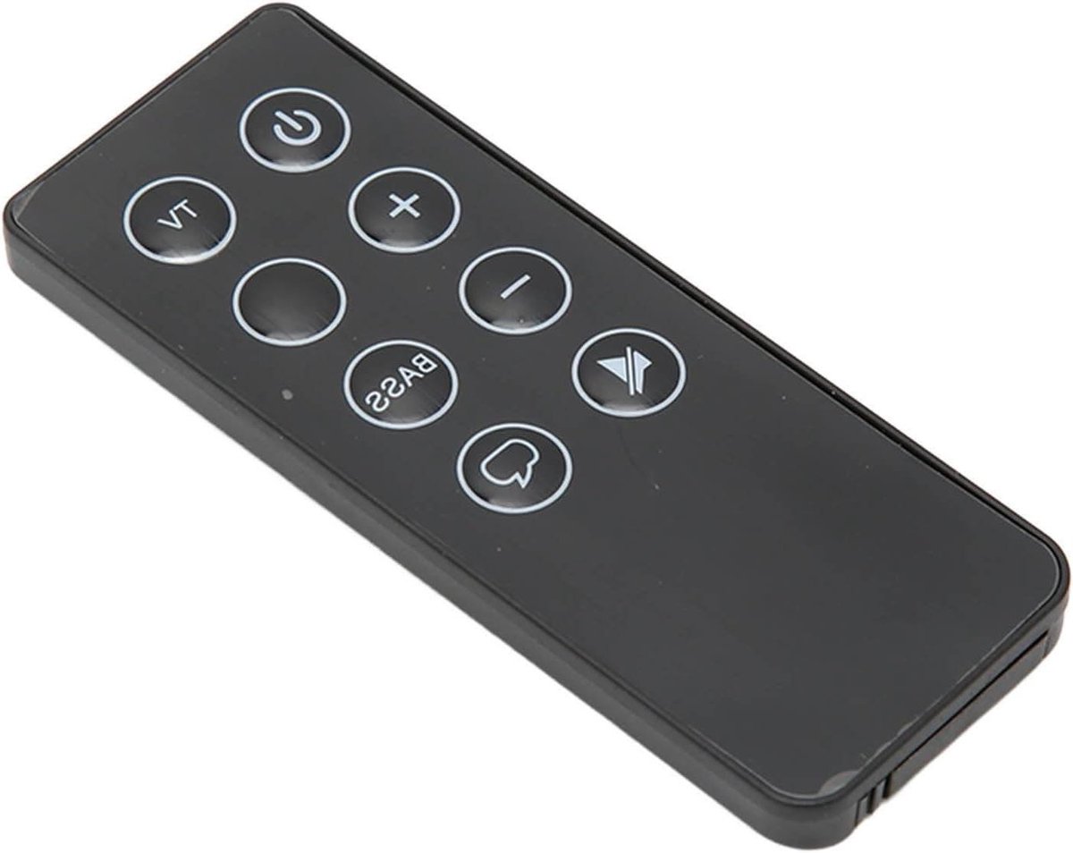 Universele Soundbar Afstandsbediening - Audio Afstandsbediening - Soundbar Bediening - Geen Programmering Nodig - 11 g - Zwart