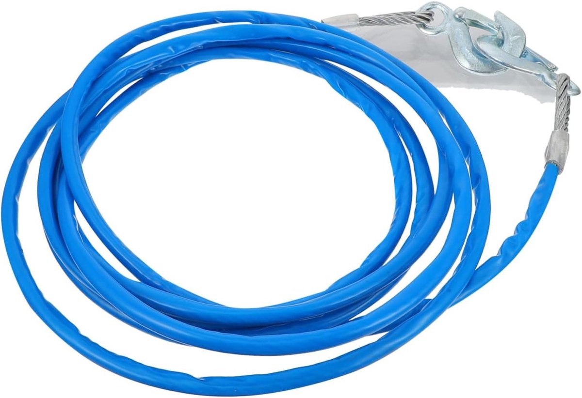 Sleepkabel - Trekband Vrachtwagen - Auto Transport - Sterk Staaldraad - 500x1cm - Assorti