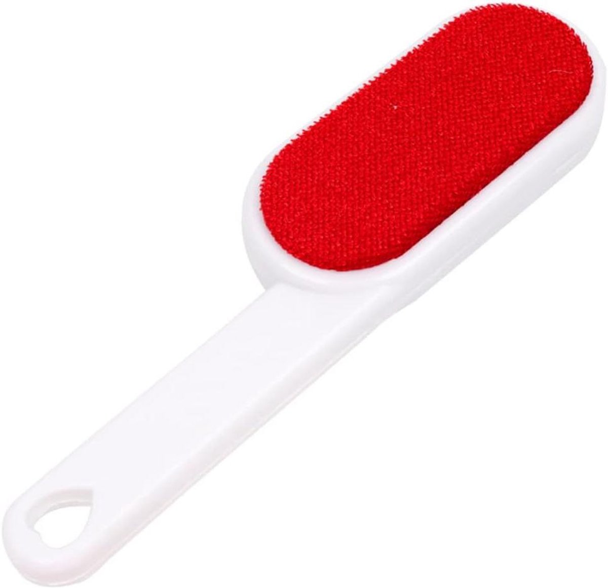 Pluisverwijderaar - Kledingborstel - Kleding Verzorgen - Herbruikbaar - 21x5.5cm - Rood