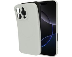 Just in Case hoesje geschikt voor iPhone 16 Pro Hoesje geschikt voor MagSafe - Color Backcover - Ivory