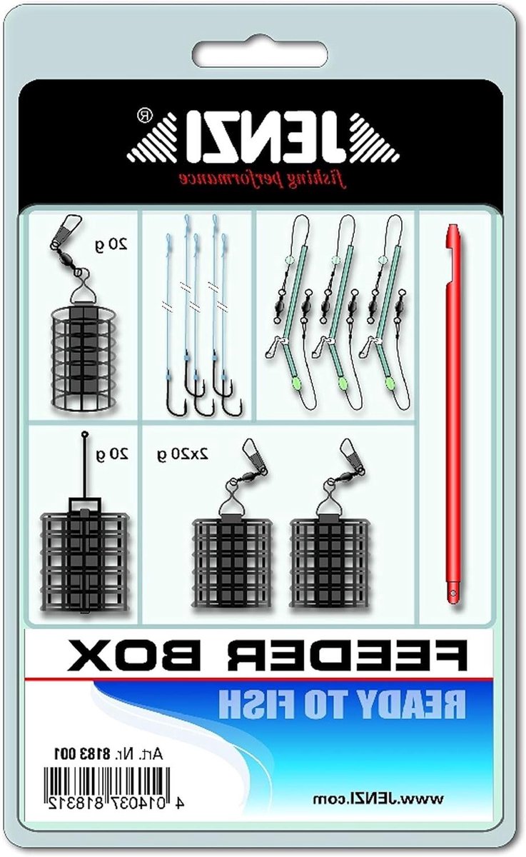 Feeder Vis Set - Vismateriaal Compleet - Beginners Vissen - Uitgebreide Starterset - One size - N.v.t.