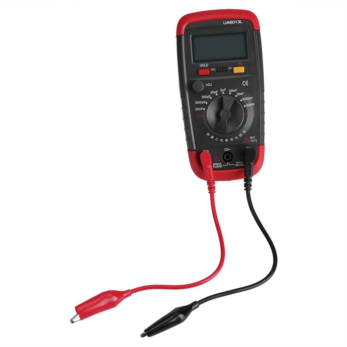 VT Goods - Digitale Capaciteitsmeter - Professionele Condensatortester - Compact en Draagbaar - LCD-scherm - Elektrische Metingen - Voor Enthousiast..