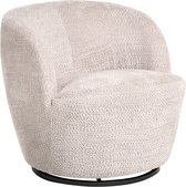 KUOLPA - Fauteuil - Beige - Chenille