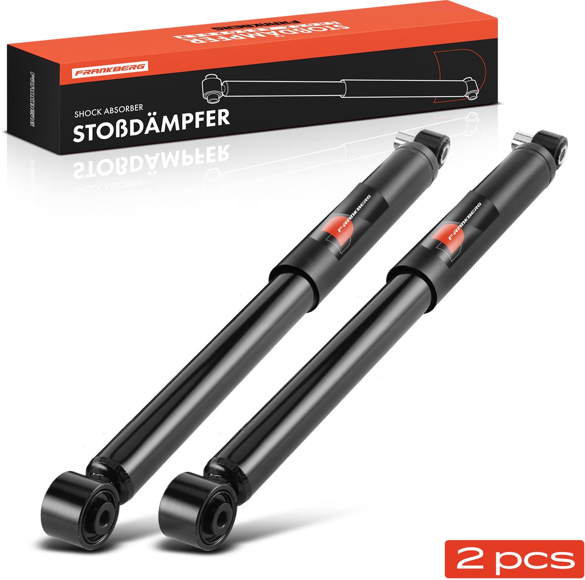 Frankberg 2x Demper Achteras voor FORD