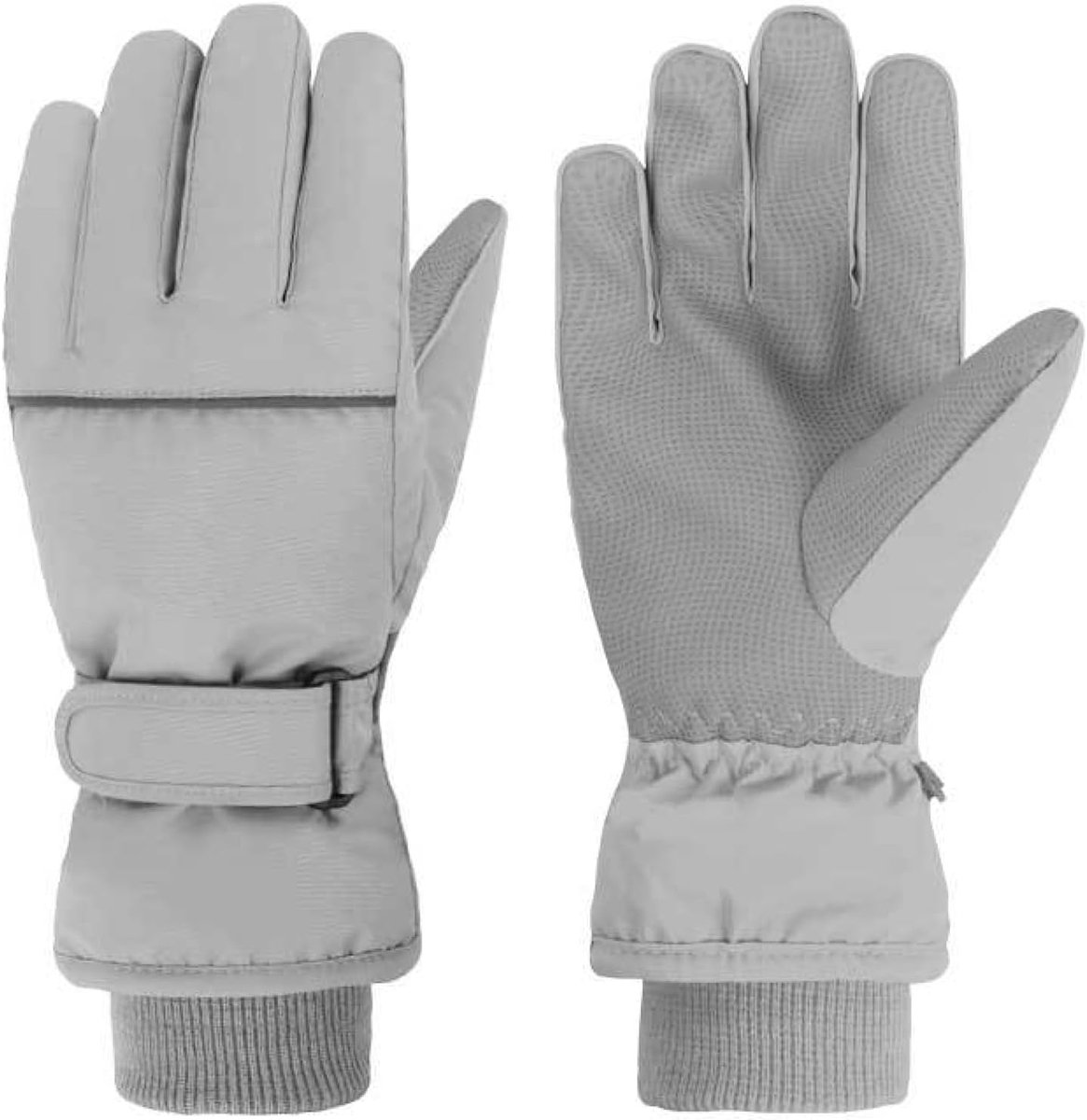 Gigicial Kids Ski - Thermische Fleece Winterhandschoenen - Maat 3-12 Jaar - Paar - Waterafstotend en Warm tot -20°C voor Sneeuw en Buitenactiviteiten