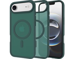 Just in Case coque adaptée pour iPhone Air - Compatible avec MagSafe - Coque arrière de qualité militaire - Vert