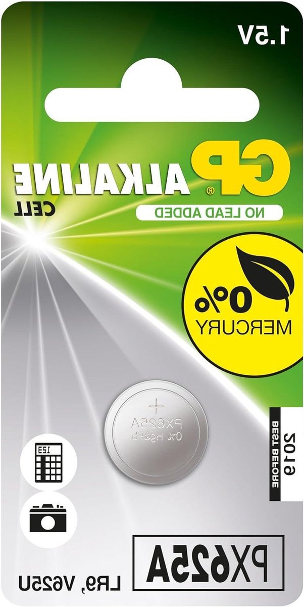 Knoopcel Batterij - Kleine Batterij - Apparaten Voeden - Kwikvrij - 15 Volt - Zilverkleurig