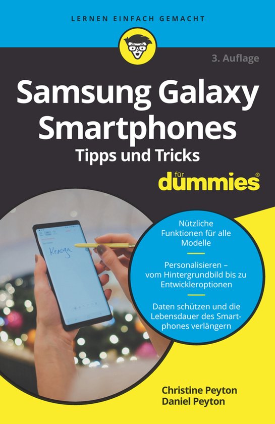 Samsung Galaxy Smartphones Tipps und Tricks für Dummies - cover