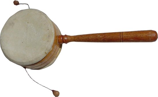 Handgemaakte Regenstok van Bamboe (40 cm) - Spaans Regenmakers Instrument met Authentiek Dotpainting van Merkloos — afbeelding 5