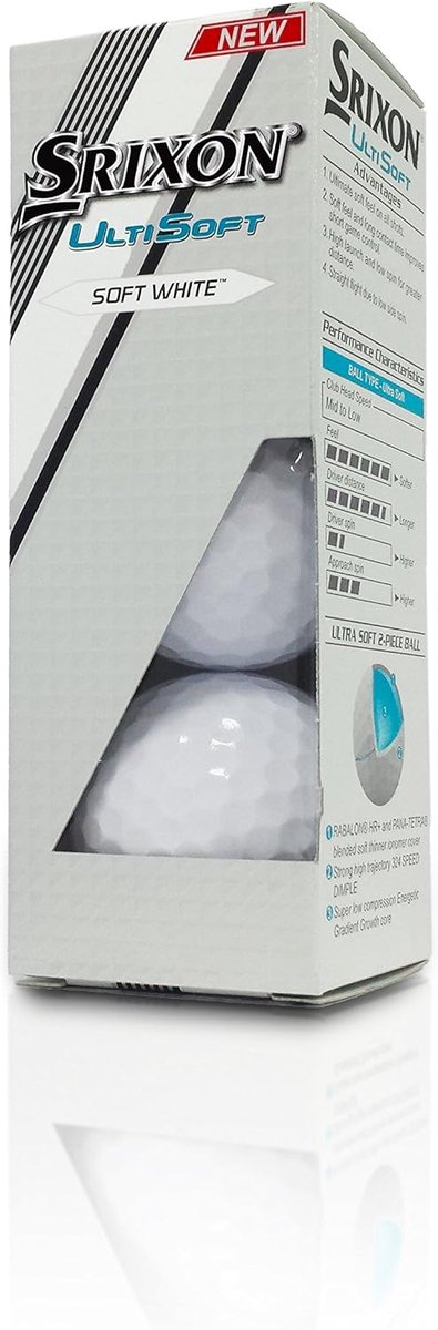 Golfballen - Zachte Golfballen - Golfen - Lage Compressie Kern - 12 Stuks - Wit — afbeelding 2
