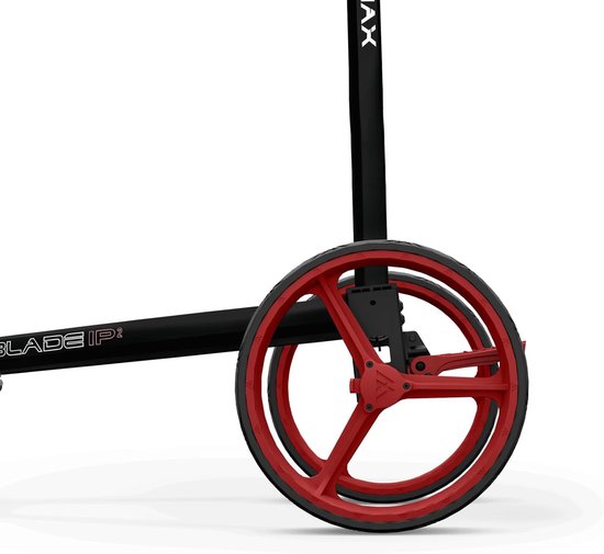 Golftrolley - Golfkar - Sporten - Compact en lichtgewicht - 82x62x15 cm - Zwart Rood — afbeelding 2