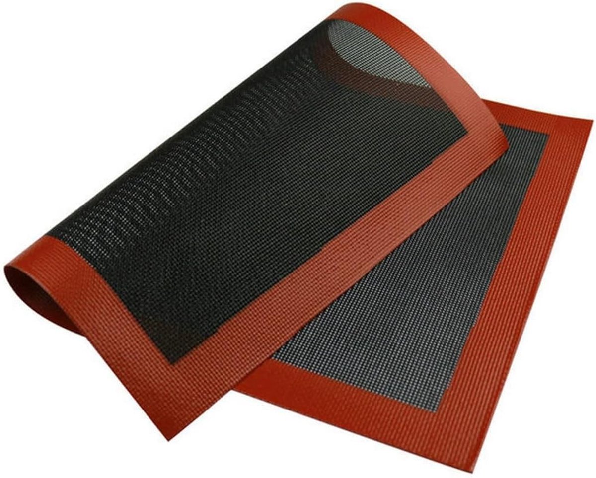 Dailygoods- Bakmat Microgeperforeerd - Hittebestendig - Herbruikbaar - Antiaanbakmat - Gemakkelijk te Reinigen - Gelijkmatige Warmteverdeling - Bakplaat