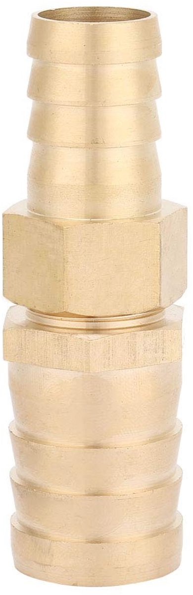 Dailygoods- Barb Reducer Messing - Slangverbinder - Buisfitting - Anticorrosie - Verkleiner 19-25 mm - Duurzaam voor langdurig gebruik - Fitting